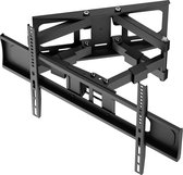 Nanook draaibare TV-beugel 40–77 inch | Solid+ Full motion| Draaibaar & kantelbaar | Extra stabiele constructie | 15° kantelbaar | VESA tot 600x400 | Draagkracht tot 45 kg | Geschikt voor alle gangbare tv’s | Inclusief montagemateriaal