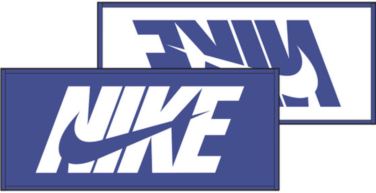 Nike Sporthanddoek Jacquard Towel – 35x80cm Blauw