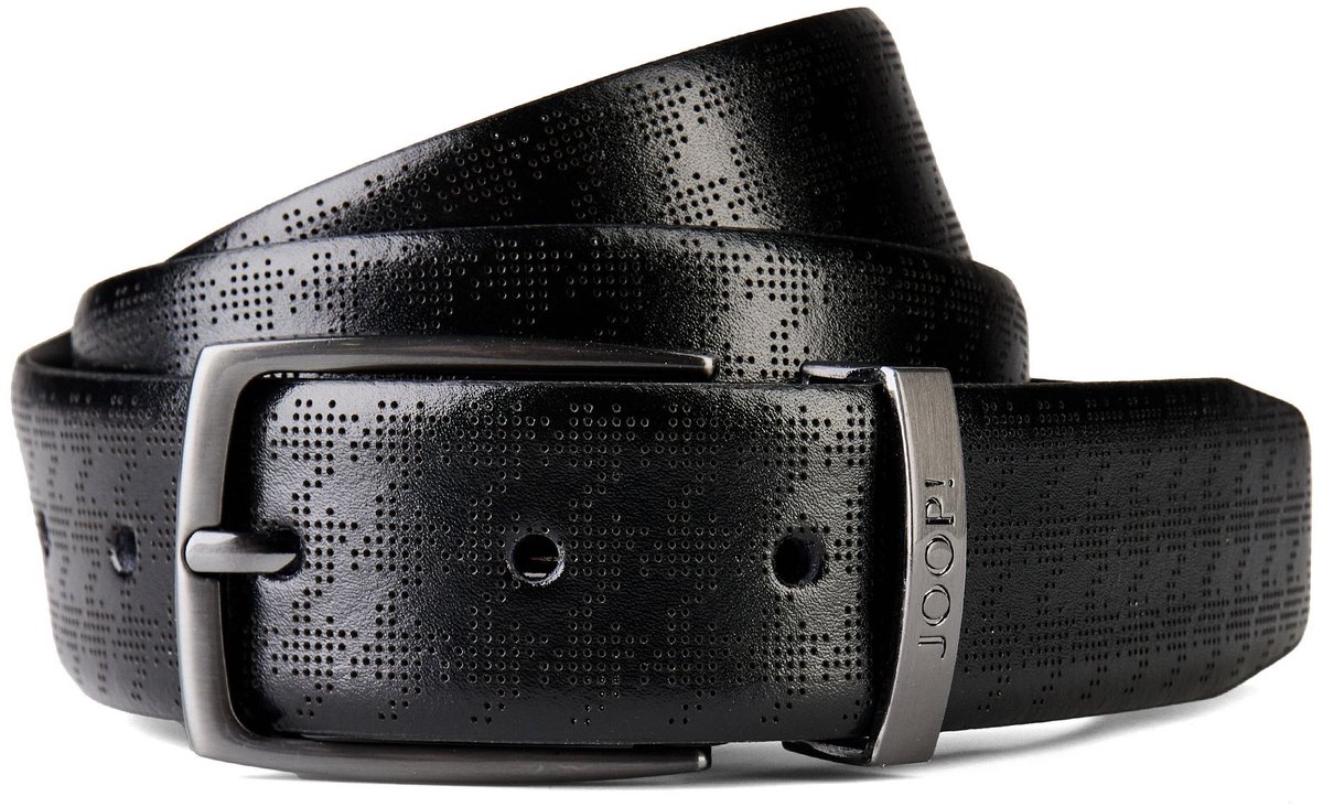 Joop! Riem Leder - Jongens - 100 cm - black