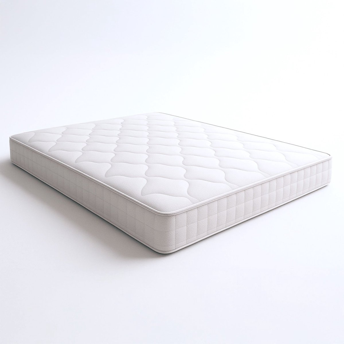 White Stone The White Stone Matras 90x190 met Pocketveren en Memory Foam | Hoogte 25 cm | Ergonomisch, Brandvertragend, Hypoallergeen | Gemaakt in Italië Bianco