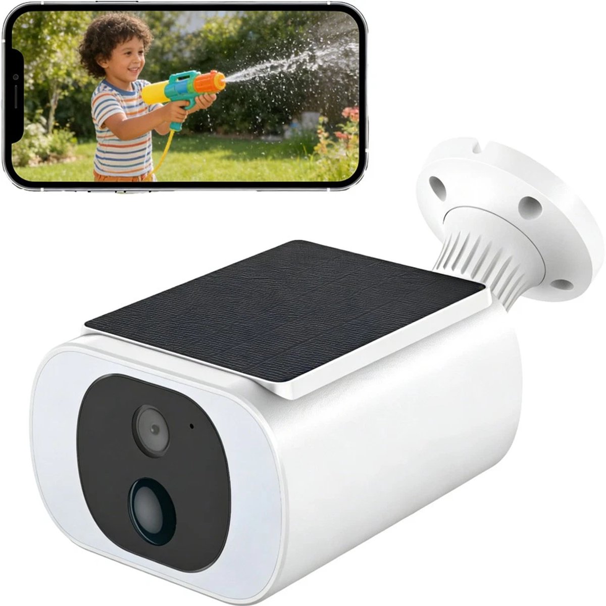 TWUFY Solar Camera Beveiligingscamera Draadloos Buiten met Nachtzicht - Shenzhen Globaleda Supply Chain MGT Co., - €43,99