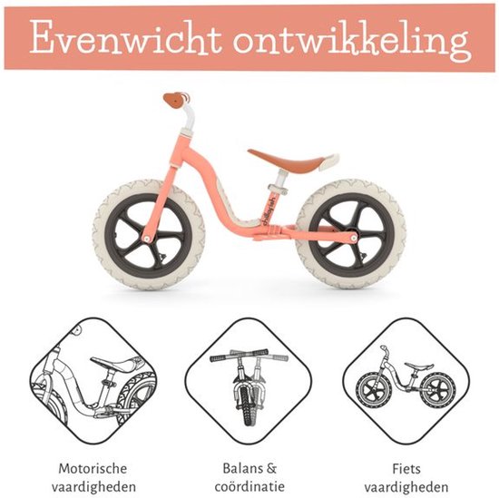 Loopfiets Handvat Chillafish Loopfiets 2 jaar - Lichtgewicht met verstelbaar zadel en ...