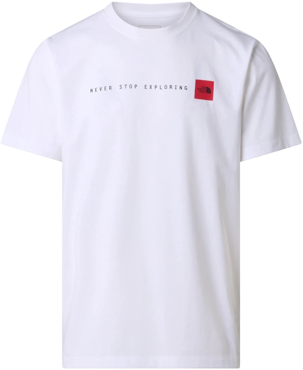 The North Face NSE REG SS TEE-GRAPHIC Heren Outdoorshirt TNF Wit