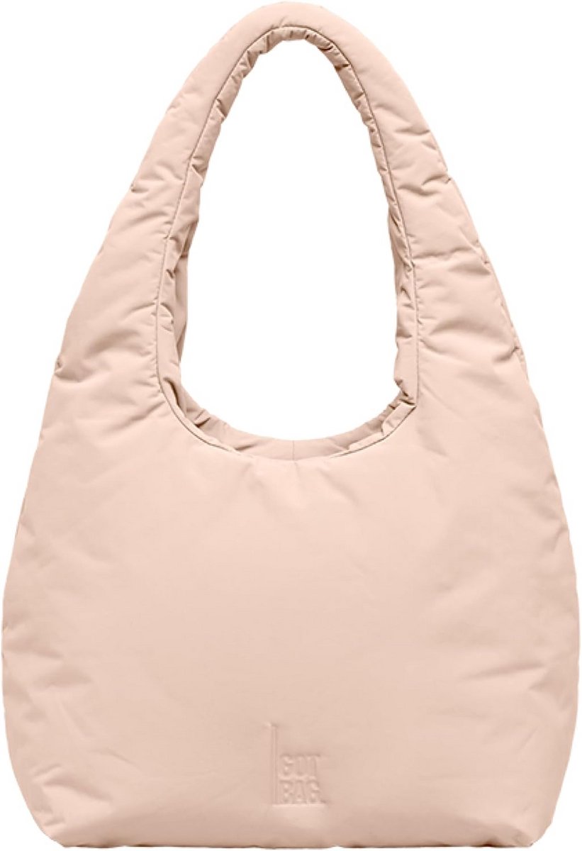 Grote Schoudertas van Gerecycled Nylon met Magneetsluiting
