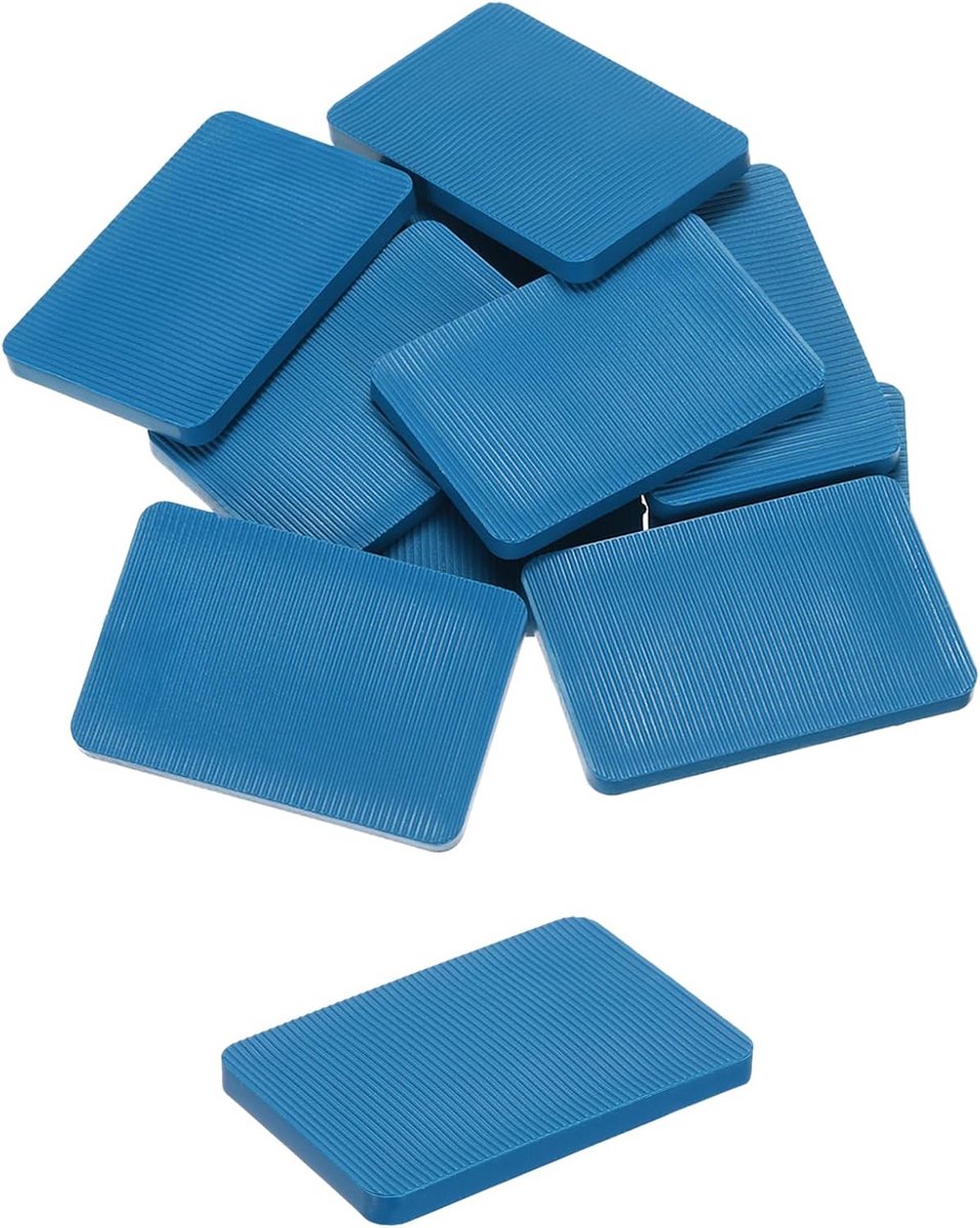 20 Stuks Kunststof Onderlegwiggen 60x40mm - Tegelwiggen en Afstandhouders