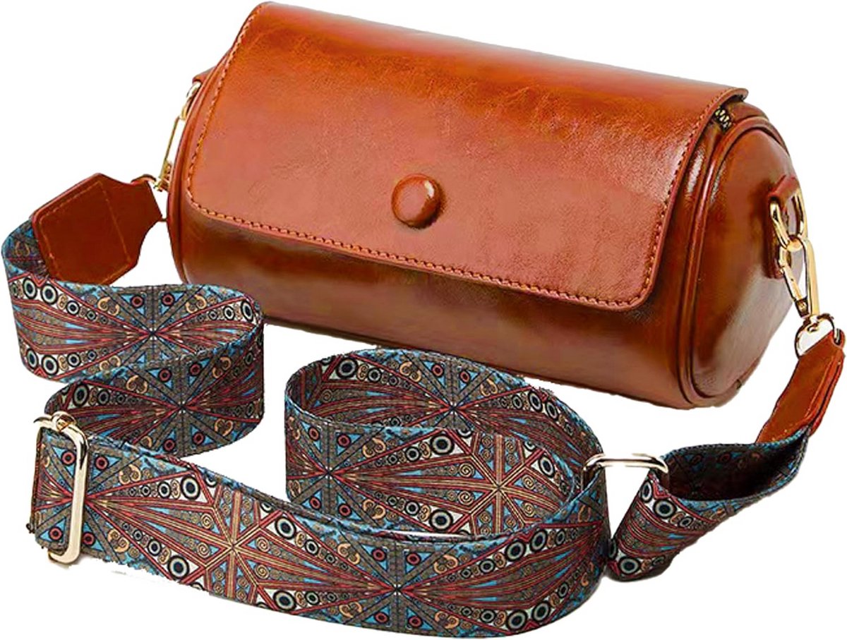 Crossbody Telefoontasje Dames Jongen Kleine Schoudertas PU Leer Verstelbaar