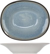 Assiette creuse Fez Cosy & Trendy - Ovale - Ø18 cm - 6 pièces - Bleu