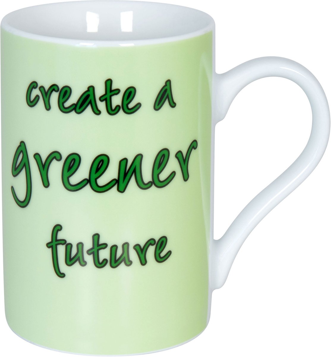 Könitz mok Eco - groenere toekomst, koffiemok, beker, koffiekop, porselein, 240 ml, 11 1 003 2456