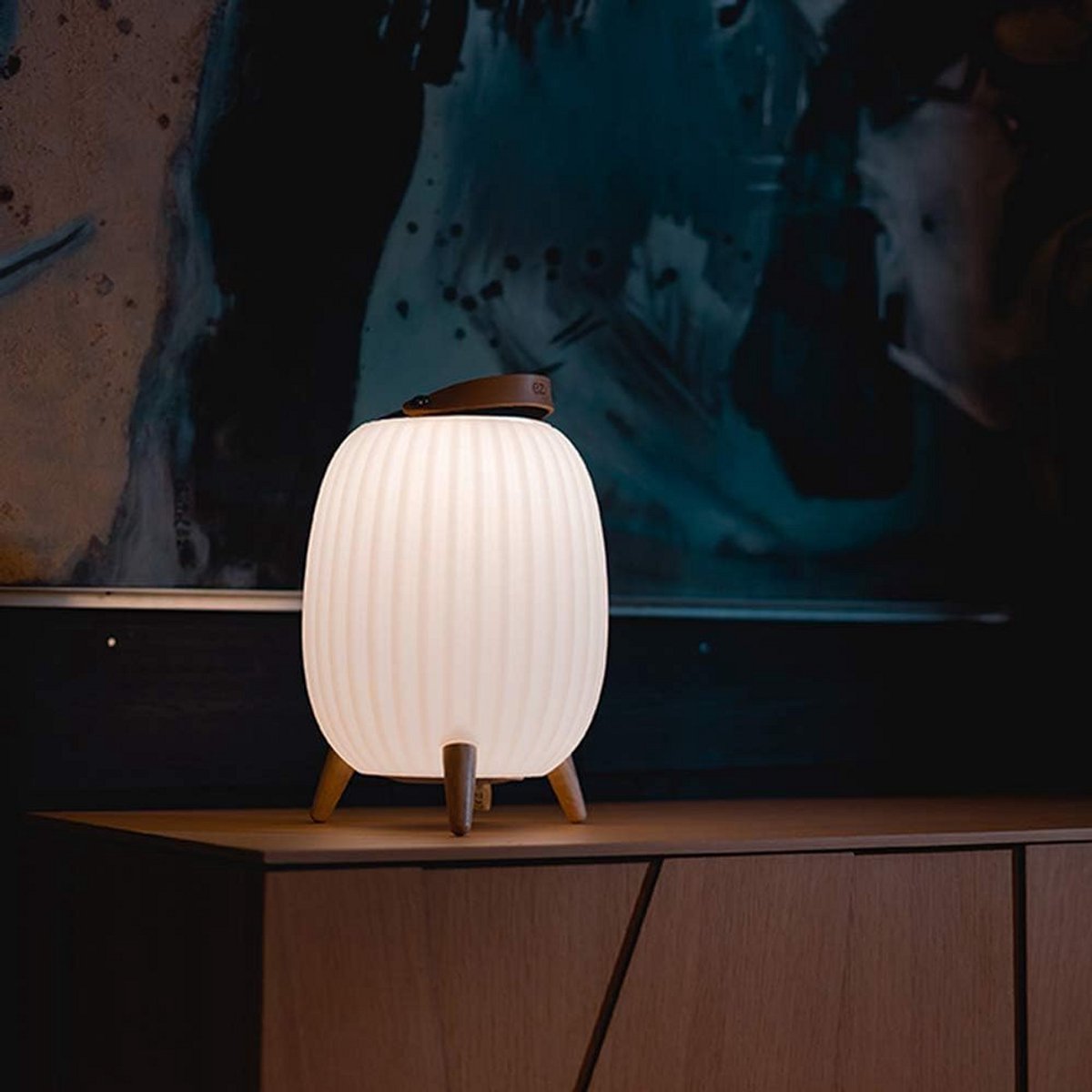 Draadloze Muziek Lantaarn met Sfeervolle Verlichting en Speaker IP65