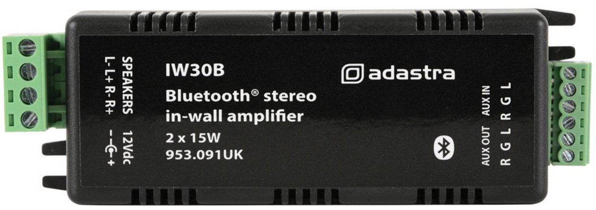 Compacte Stereo Audio Versterker Module met Bluetooth en AUX Ingang 2x 15W