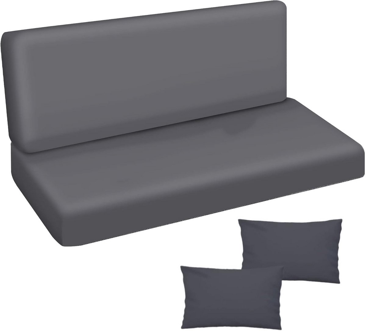 Waterdicht Tuin Hangmat Kussen 150x50 voor Pallet Meubels - Comfortabele Zitbank voor Buiten
