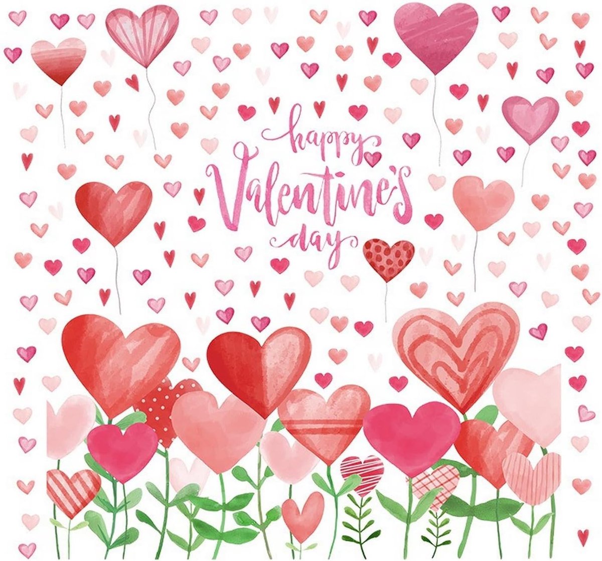 MDUG Muurstickers voor Valentijnsdag - Raamstickers met hartjes en strikjes voor Valentijnsdag - Raamdecoratie - Valentijnsdagversiering - Rode hartstickers - Geschikt voor huwelijksaanzoeken en Valentijnsdag - 6 vellen