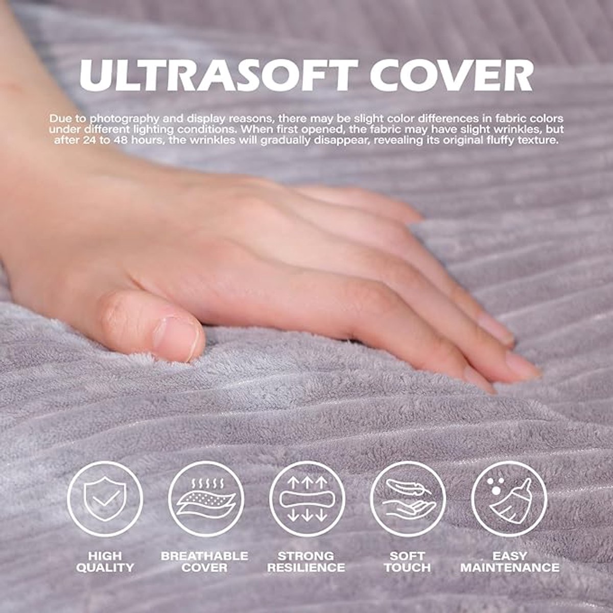 Zitzakstoel Corduroy 120L – Luxe Lounge Zitzak voor Volwassenen & Tieners – Relaxstoel om te Lezen, Gamen & Ontspannen – Afneembare Hoes Zonder Vulling – Kleur E – Afmetingen op aanvraag – Pauwhome