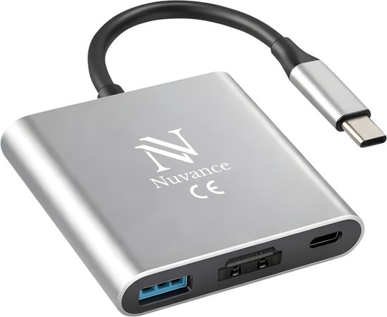Nuvance USB C naar HDMI Adapter