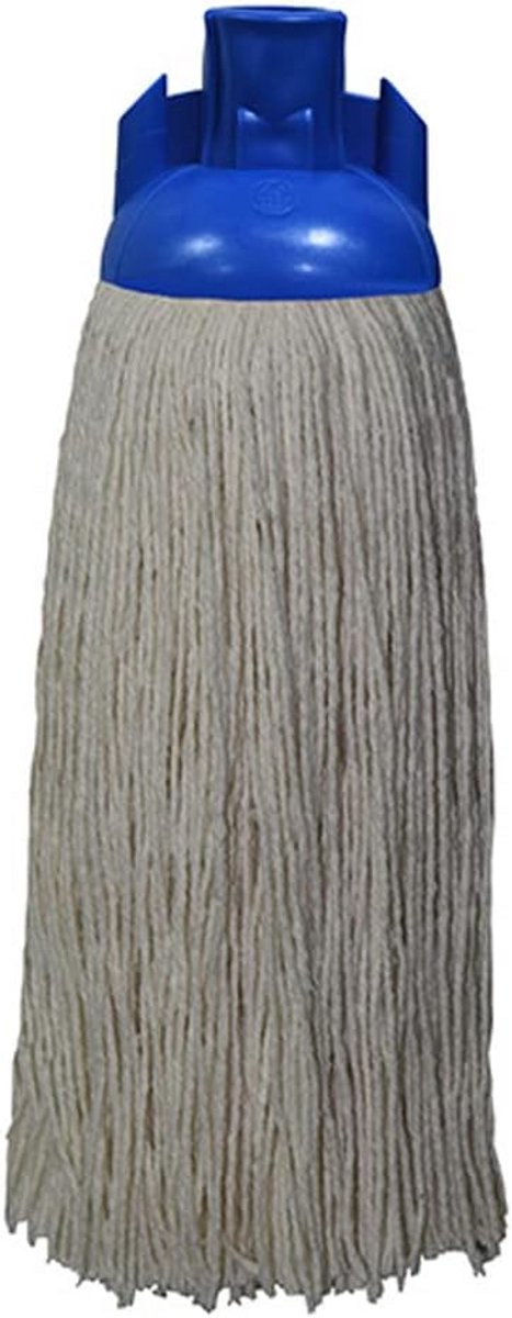 Professionele Schrobmop Vervanging - Absorberende Katoenen Dweilkop 26 cm