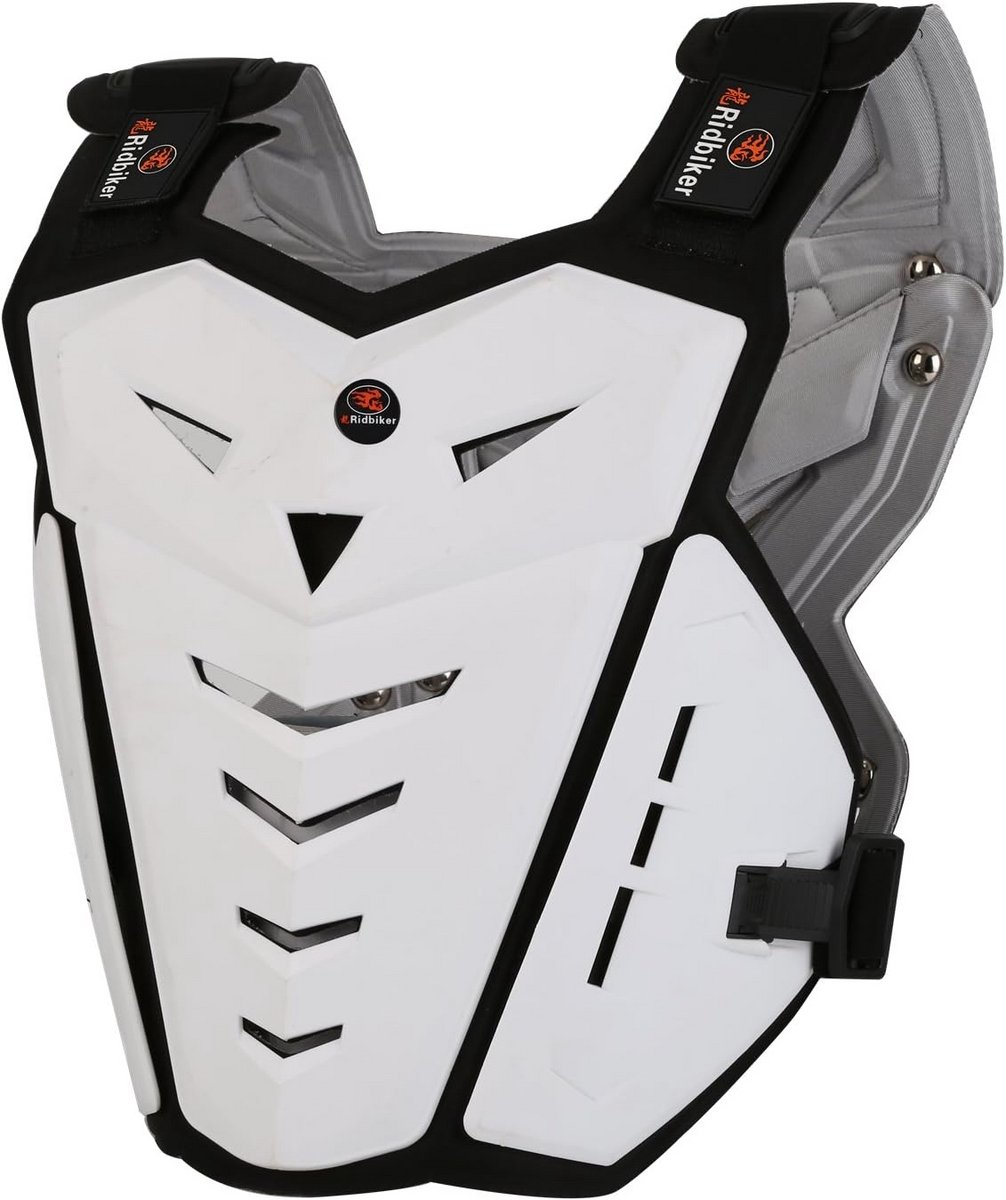 Motor Zwart Borst en Rug Protector voor Motorcross en Off-Road Rijden