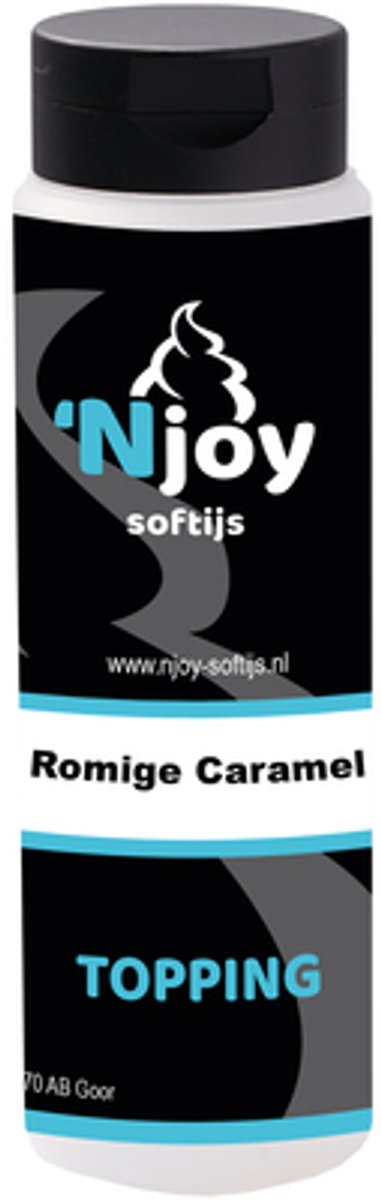 Njoy - Topping Romige Caramel - 6 x 500 ml