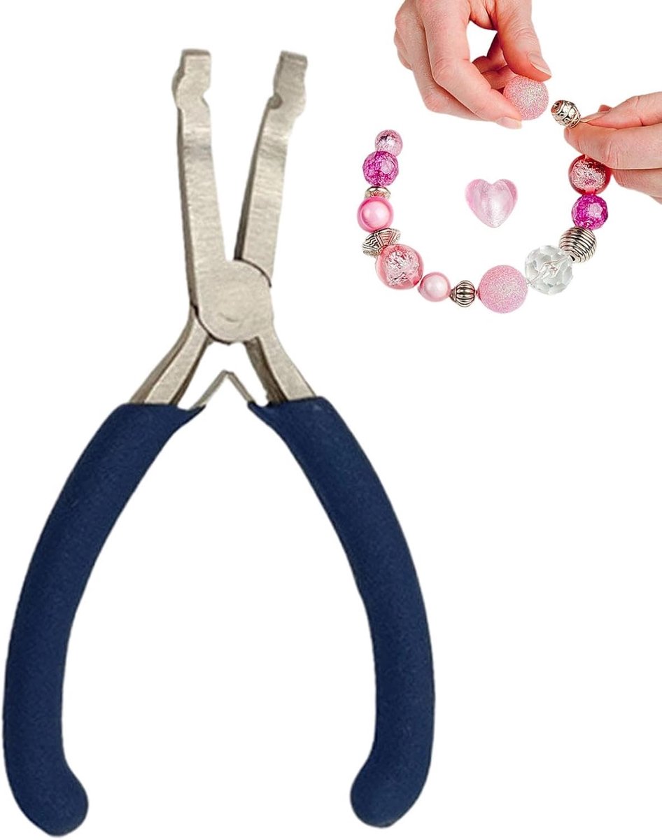 Fijne punttang - Sieraden tang - Sieraden maken - Comfortabele grip - 12.5 cm