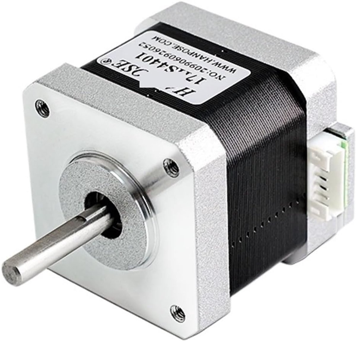 Stappenmotor 4 draden - Motor NEMA17 - 3D printen - 18 graden staphoek - 40 N.CM