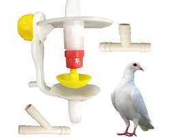 Vogel Drinkfontein - Automatische Drinkbak - Vogelverzorging Buiten - Lichtgewicht Vouwbaar Ontwerp - 10 cm Hoogte