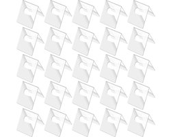 Blind Reparatieset - Lamellen Stickers - Raamdecoratie Herstellen - Sterke PET Materiaal - 5 x 2.5 cm - Wit