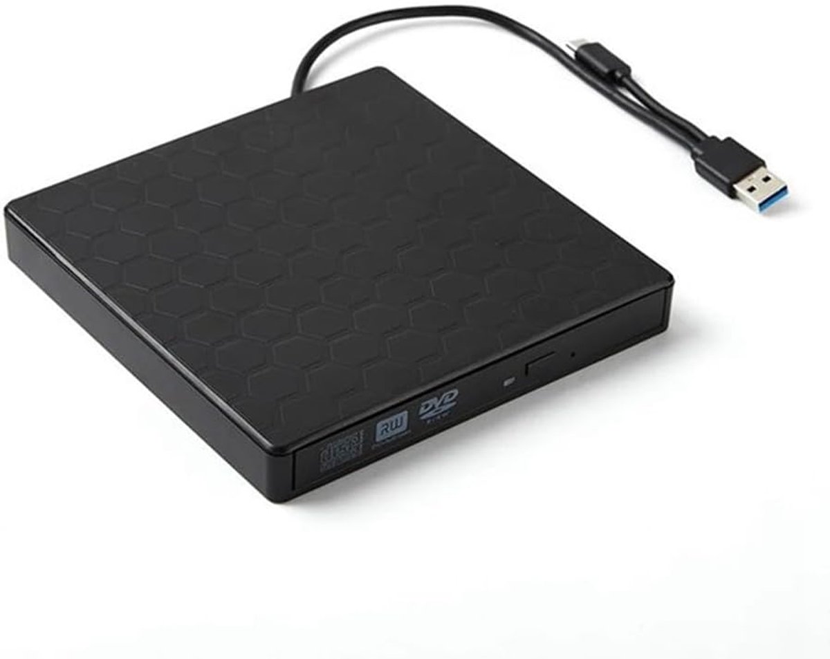 Externe DVD Drive - Draagbare CD Brander - Software Installeren - Snelle USB 3.0
