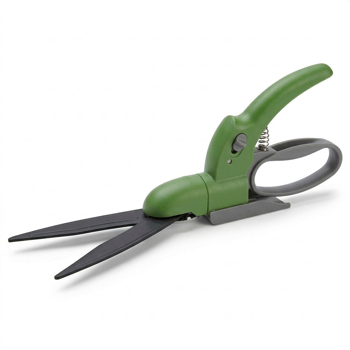 Cheqo® Grasschaar - Grasschaar Handmatig - Grasschaar Draaibaar - Grasschaar 360 Graden - Grasschaar voor Grasranden - Grasschaar voor Gazonranden - Grasschaar voor Borders - Grasrandschaar - Gazonschaar - Grasschaar Ergonomisch