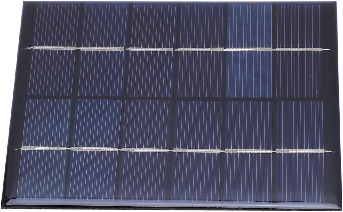 Zonnepaneel Oplader - Draagbare Energiebron - Onderweg Opladen - Hoge Rendement Paneel - 14 x 13 cm