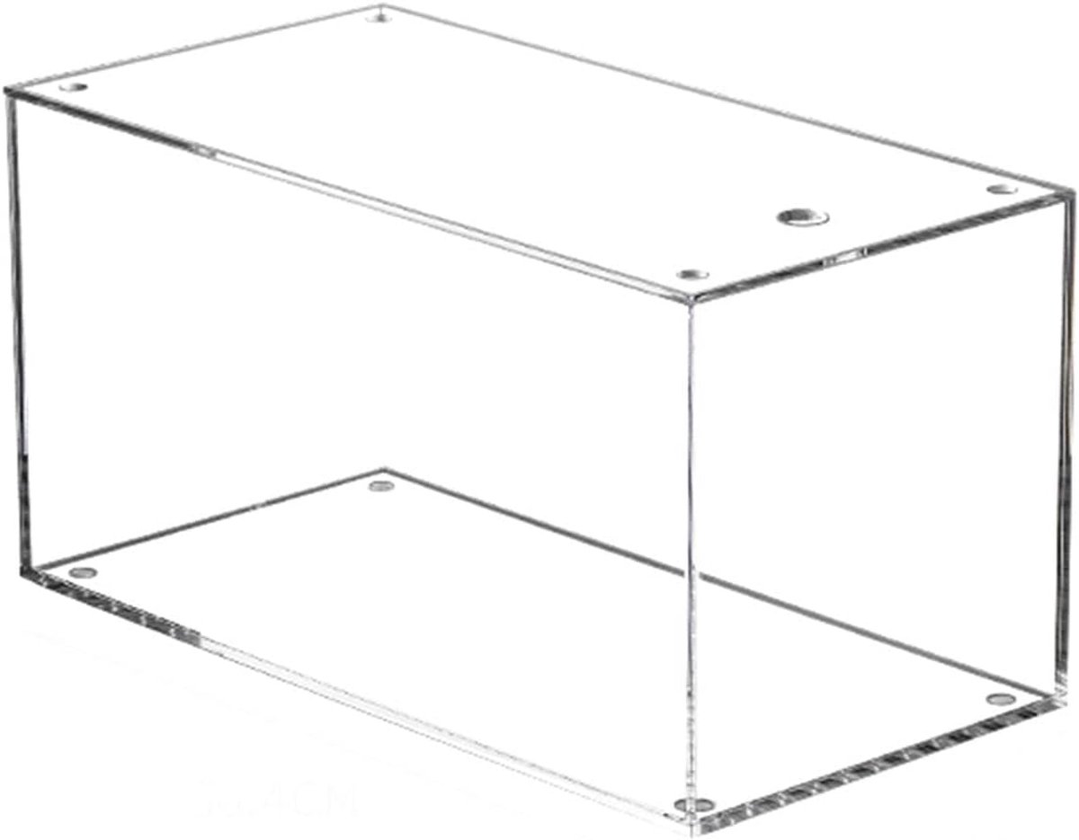 Platen Opslaghouder - Vinyl Opbergrek - Muziek Collectie - Open Toegang Ontwerp - 30x15x16 cm - Transparant