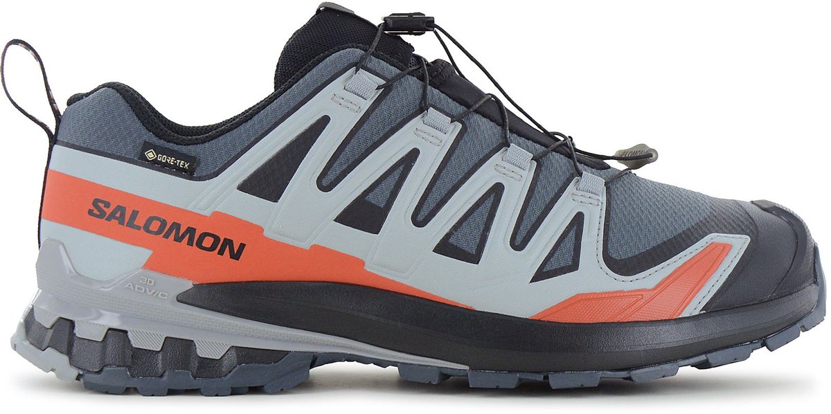 Salomon XA PRO 3D V9 WIDE GTX GORE-TEX Heren Wandelschoenen Trail-Running Schoenen 479682 Grijs