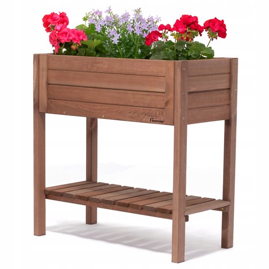 Finesse® - Luxe kweektafel op poten INCL. WORTELDOEK - 80x40x80cm