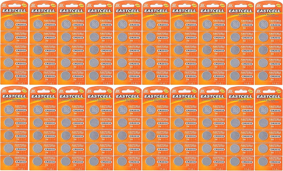 Batterijen Knoopcel - Lithium 3V - Apparaten Voeden - 100 Stuks - 20mm Diameter