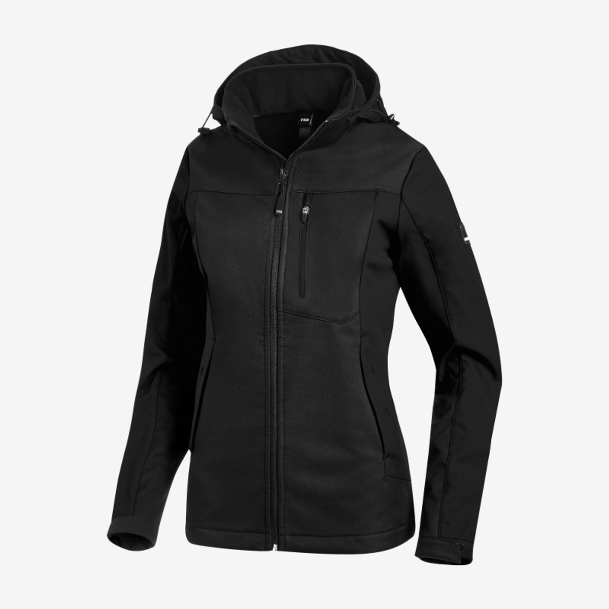 FHB JULIA Softshell-Jack Dames 79120 - Zwart - M