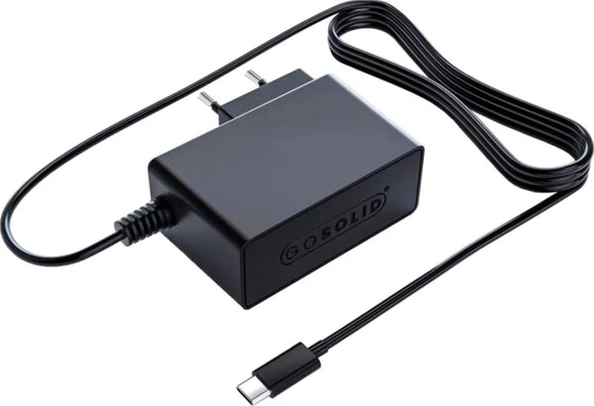Oplader Beveiligingscamera - Voeding Adapter - Continue Bewaking - Slimme Beveiligingen - 1.0 A - Zwart
