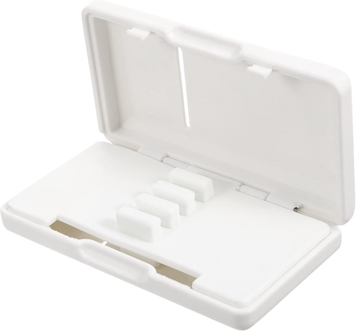 Riet Houder - Saxofoon Accessoire - Muziek Instrument - Draagbaar Ontwerp - 9.5x5.2x1.7cm - Wit