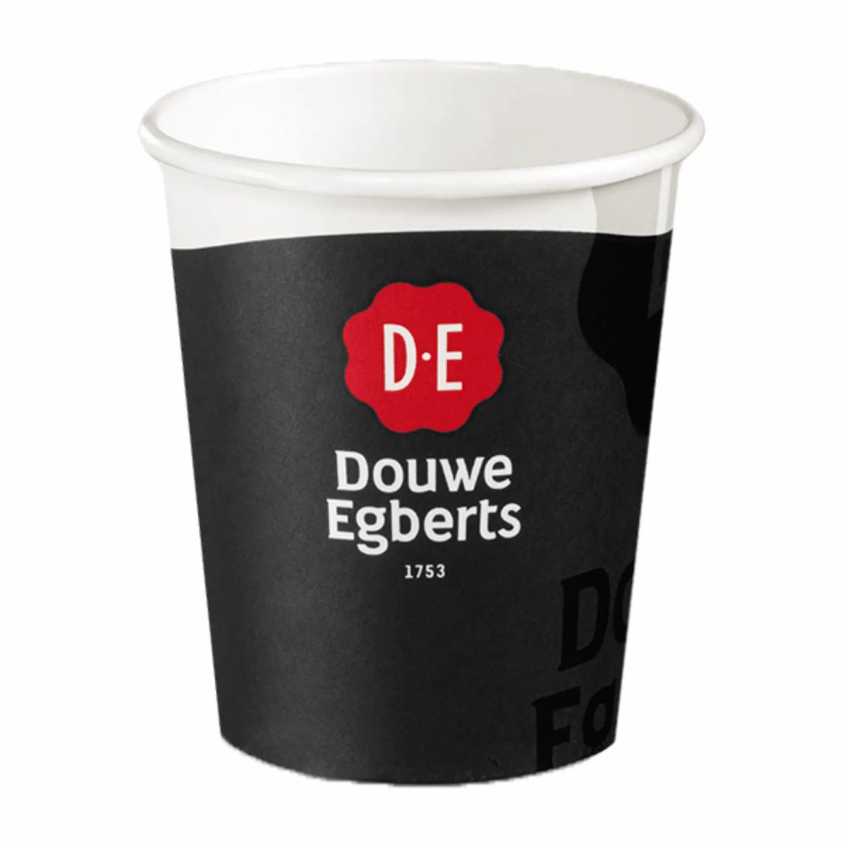 Douwe Egberts beker | Koffiebeker | Karton | 180 ml | 2000 stuks
