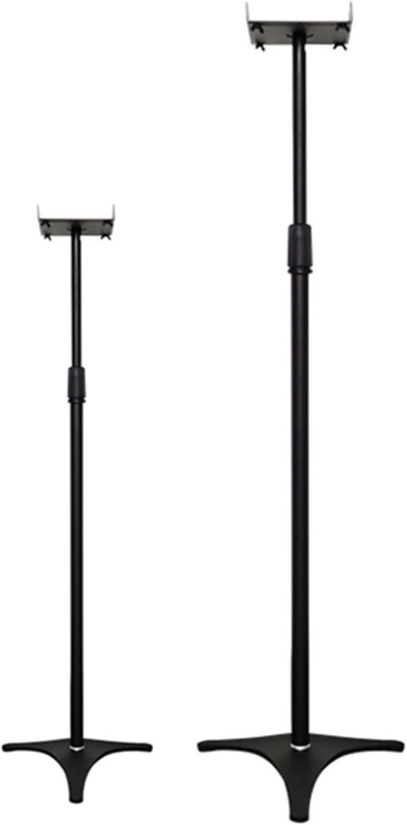 Luidsprekerbeugel - Audio standaard - Thuisbioscoop - Metalen vloerlift - 1x1x1 cm