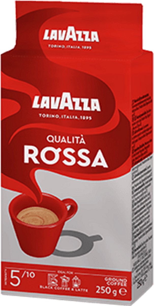 Luigi Lavazza S.p.A. Lavazza Qualità Rossa filterkoffie 250g thumbnail 2