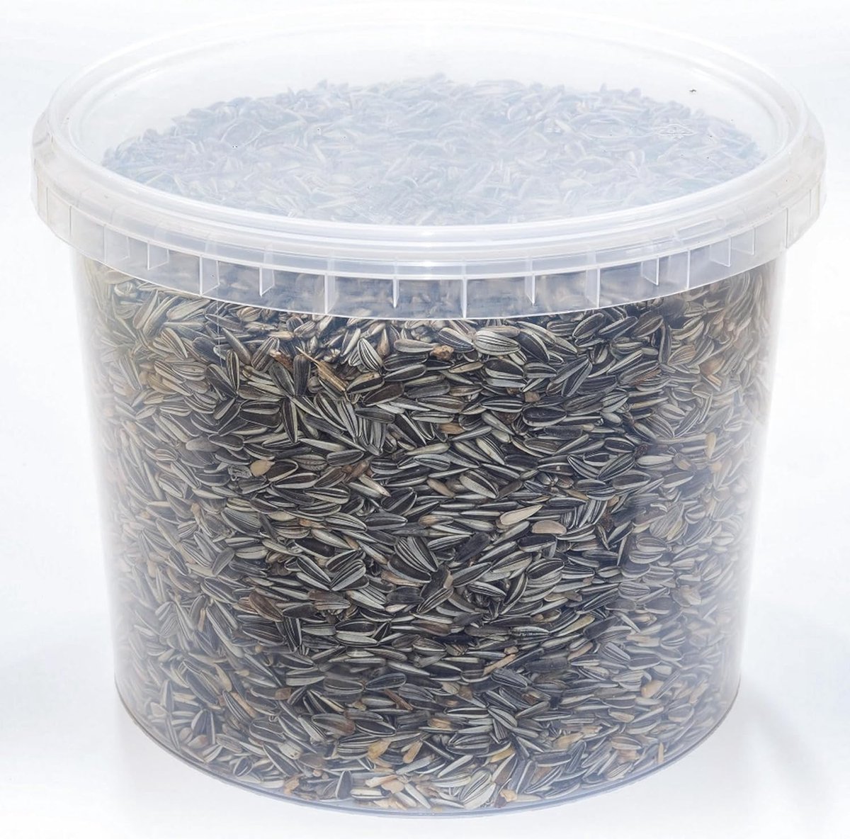 Gestreepte Zonnebloempitten - Energetisch Zaadmengsel - Vogels Voederen - Speciaal voor Grotere Vogels - 585 gram