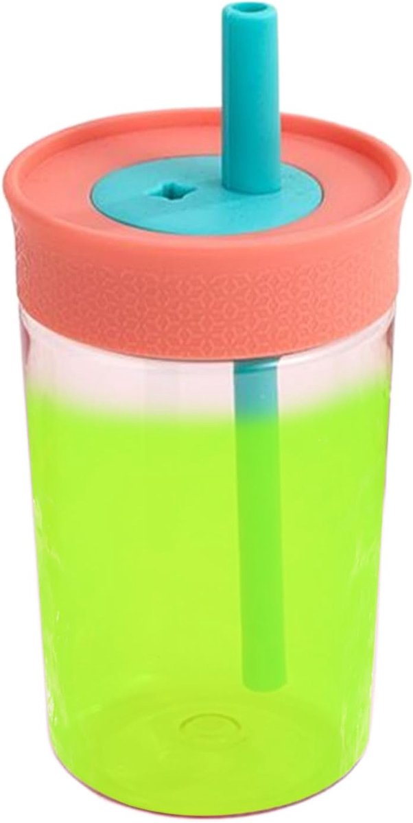 Tuitbekers Kinderen - Herbruikbare Drinkbeker - Buiten Drinken - Lekvrij Ontwerp - 7x17.5 cm