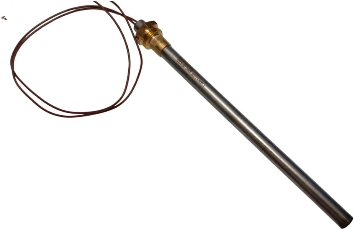 Pelletkachel Ontsteker - Verwarmingselement - Pellets Aanmaken - Snelle Ontsteking - 185 mm Lengte - Grijs