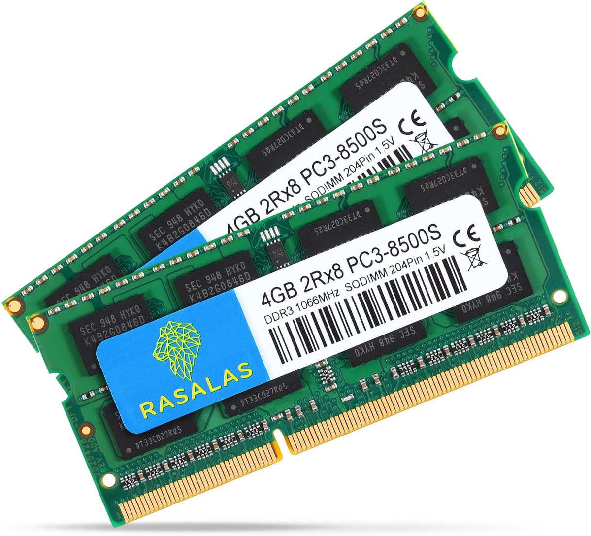 Laptop Geheugen Module - RAM Uitbreiding - Snellere Prestaties - DDR3 SODIMM - 8GB Kit