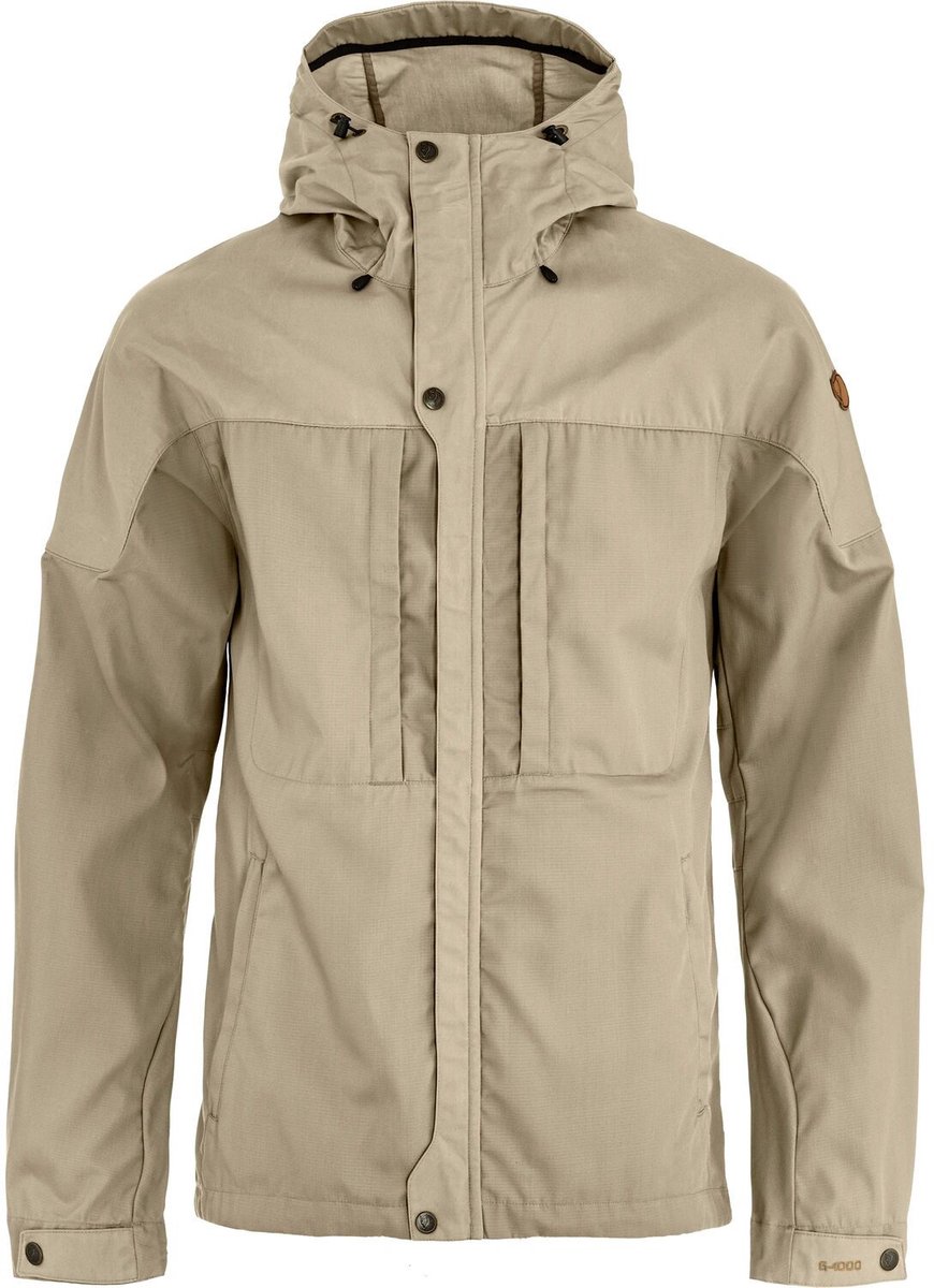 Fjällräven Skogsö Jacket M – Outdoor Kleding Jassen Winddichte jassen 118_fossil