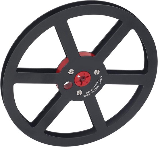 Tape Spoel - Lege Spoel - Opnemen Geluid - Aluminium Legering - 7 Inch Diameter - Zwart — afbeelding 4