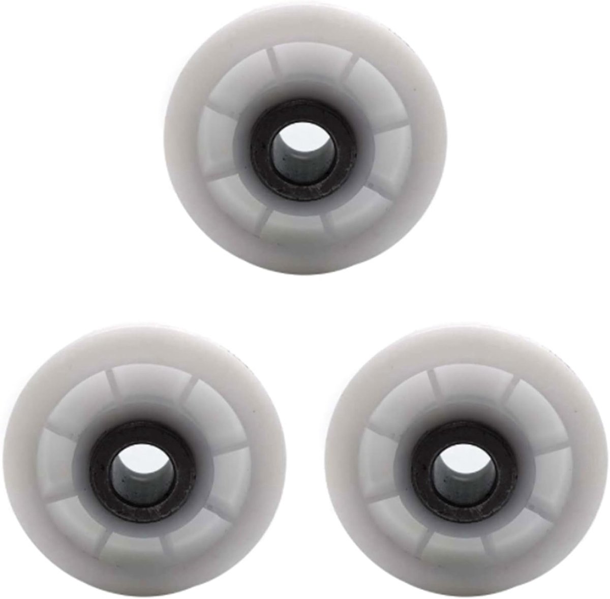 Droger Idler Wasmachine Onderdeel Apparaat Reparatie Set van Drie 12x12x6 cm Wit