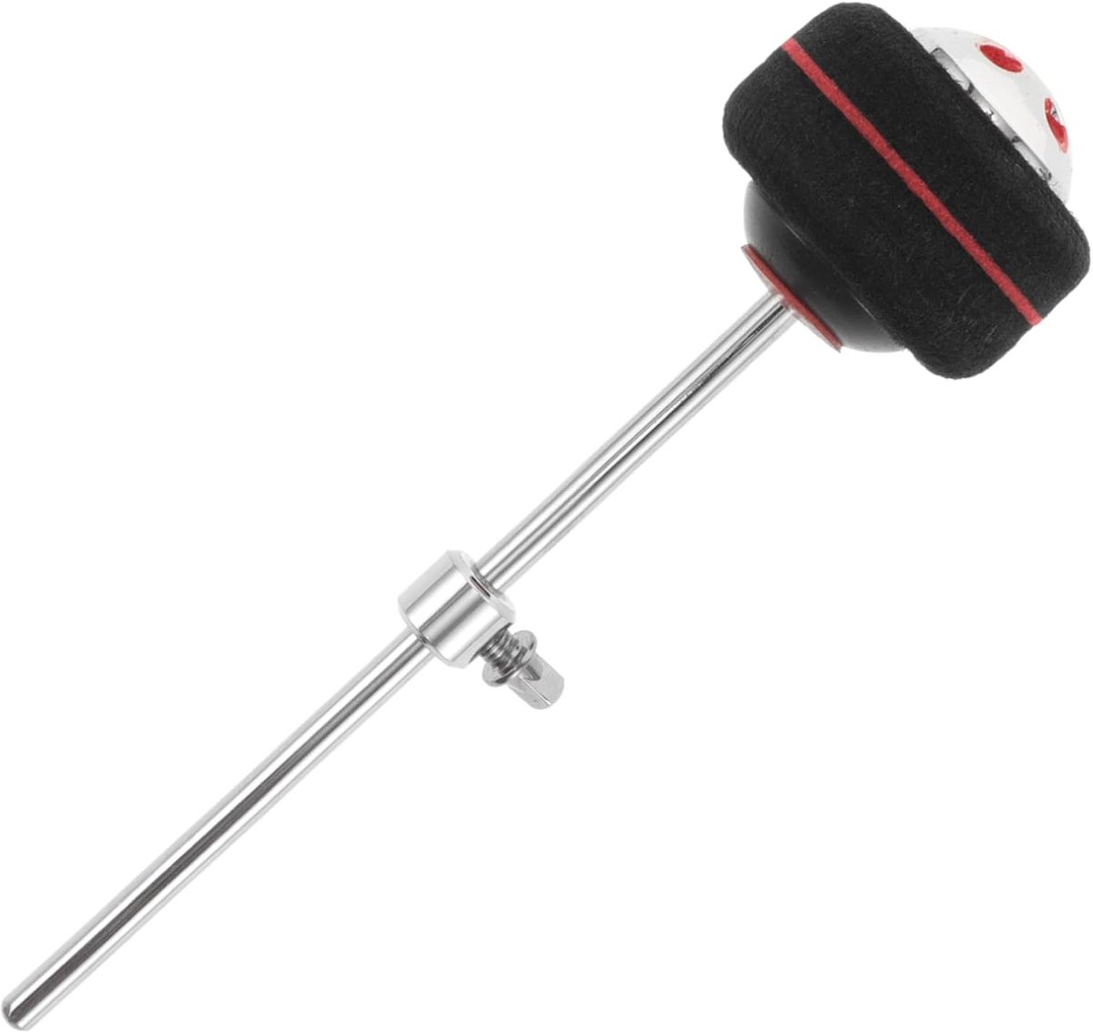 Drum Pedaal - Bas Drum Klopper - Muziek Maken - Stevig Vilt IJzer - 20 x 5 x 5 cm