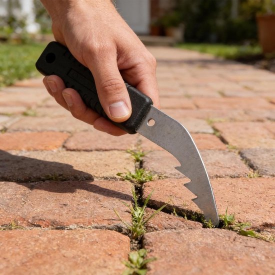 Onkruid Verwijderaar Set - Gras Uittrekker - Tuin Onderhoud - Ergonomisch Handvat - 10x20x3 cm — afbeelding 2