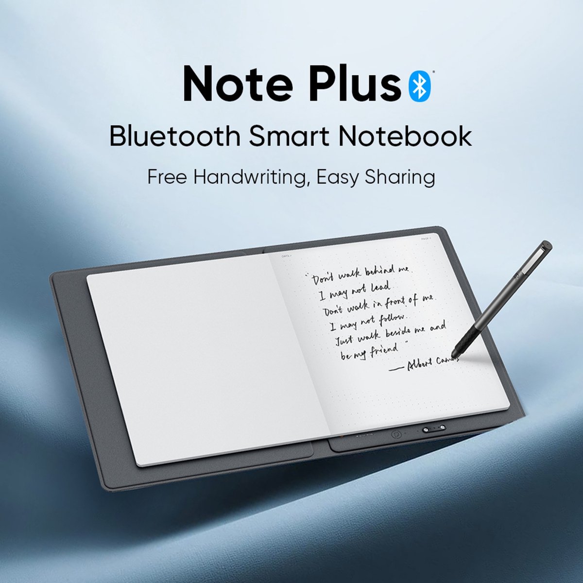XPPen Note Plus - Smart Notitieblok - Digitaal - Grijs - A5