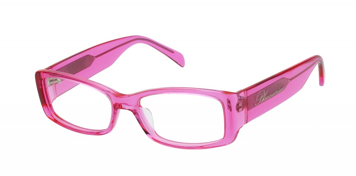 Blumarine VBM801 Fuxia trasparente lucido 54/16/135 WOMAN Brilmonturen