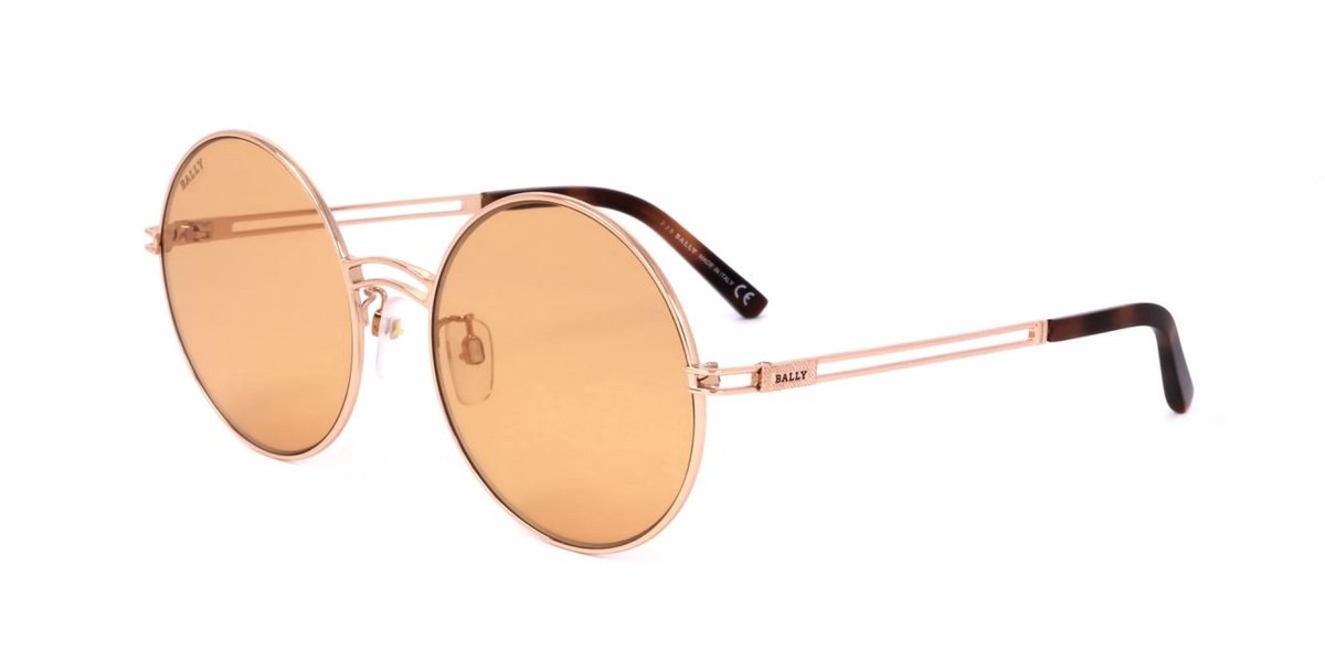 Bally BY0001 D Shiny rose gold 56/19/140 WOMAN Zonnebrillen